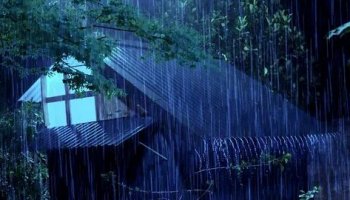 Звуки дождя по крыше