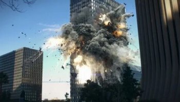 Звуки разрушения зданий