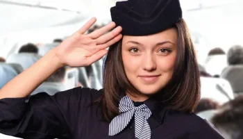 Звуки стюардессы