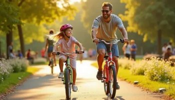 Звуки езды на велосипеде