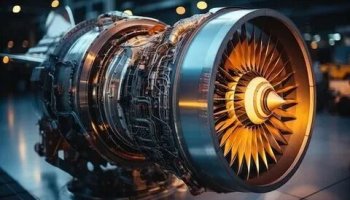 Звуки двигателя самолета