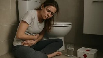 Звуки рвоты, тошноты