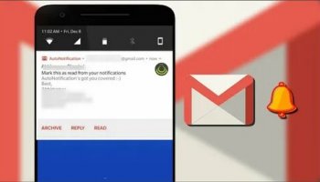 Звуки Gmail уведомлений