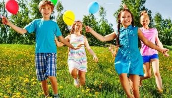 Звуки лета, детей