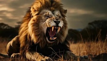 Звуки льва, тигра и кошек