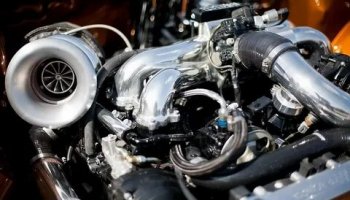 Звуки турбины двигателя