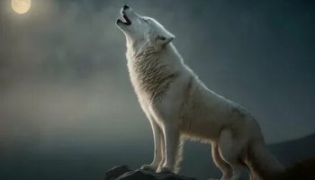 Звуки воя волка