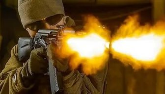 Звуки автоматной очереди