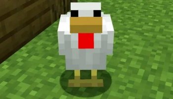 Звуки курицы, Minecraft