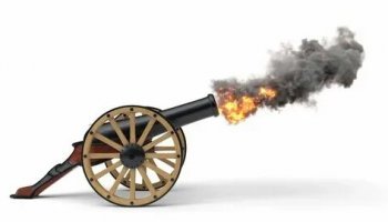 Звуки выстрелов пушки