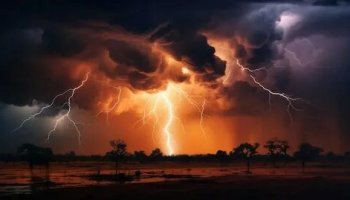 Звуки грома, грозы